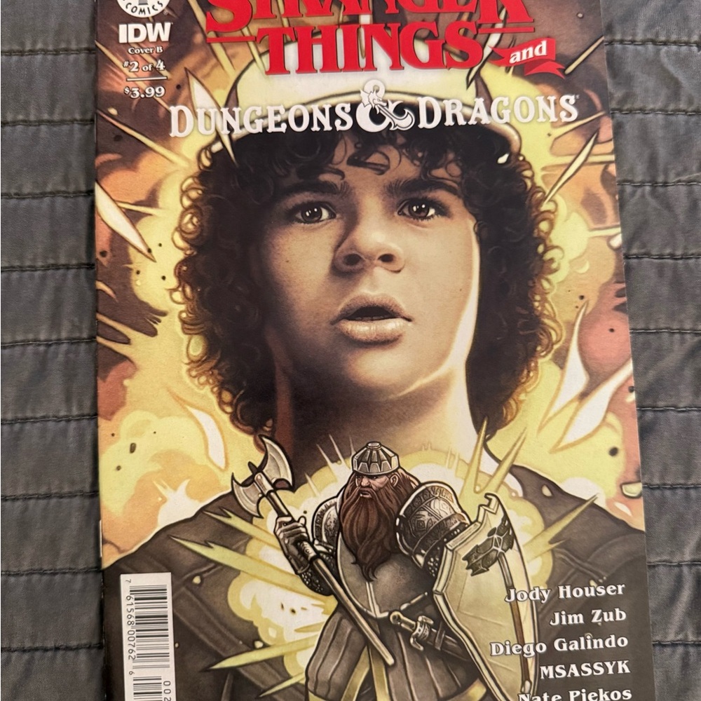 Stranger Things and Dungeons & Dragons Comic Book